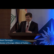 Sulaimani Forum 2014: Ahmet Davutoğlu