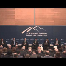 Sulaimani Forum Opening and Panel 1: New Realities in Iraq