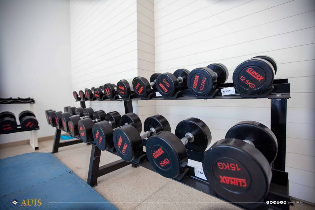 A fitness center is also available on the ground-floor of the dormitory.