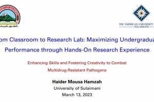 Dr. Haider Mousa Workshop